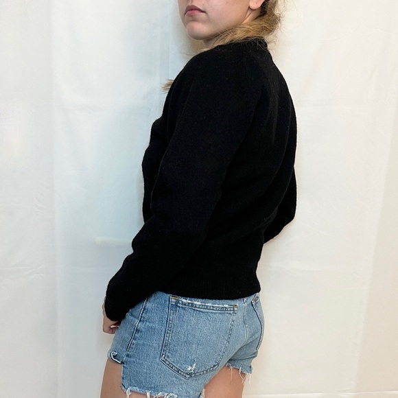 Vintage John R Malott Black Golf Club Wool Sweater - XS - Picture 3 of 16